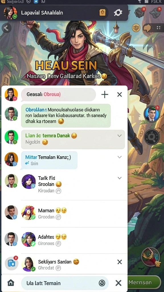 62hot - Ilustrasi karakter baru yang ditambahkan.