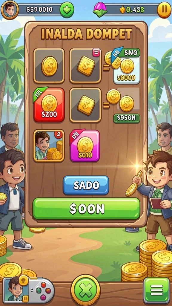 singa8 - Tampilan awal SINGA8 yang menarik dan penuh warna.